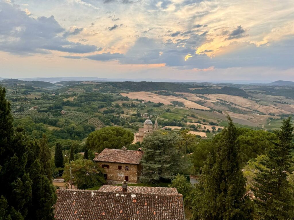 montepulciano panorama